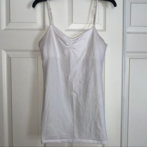 Spaghetti strap tunic cami